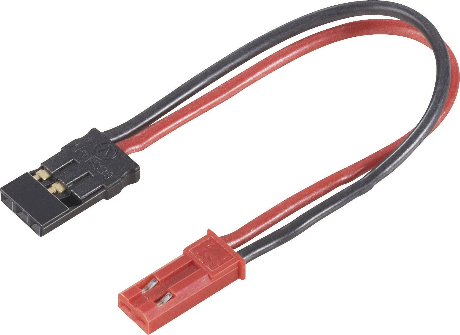 Modelcraft Battery Adapter cable [1x BEC socket - 1x JR socket] 10.00 cm 0.50 mm² 58605