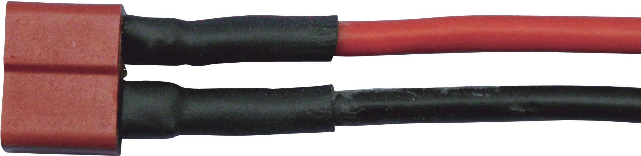 Modelcraft Battery Cable [1x T socket - 1x Open cable ends] 30.00 cm 2.50 mm² 58518