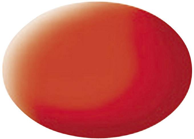 A large, single-coloured, glossy, red oval against a neutral background.