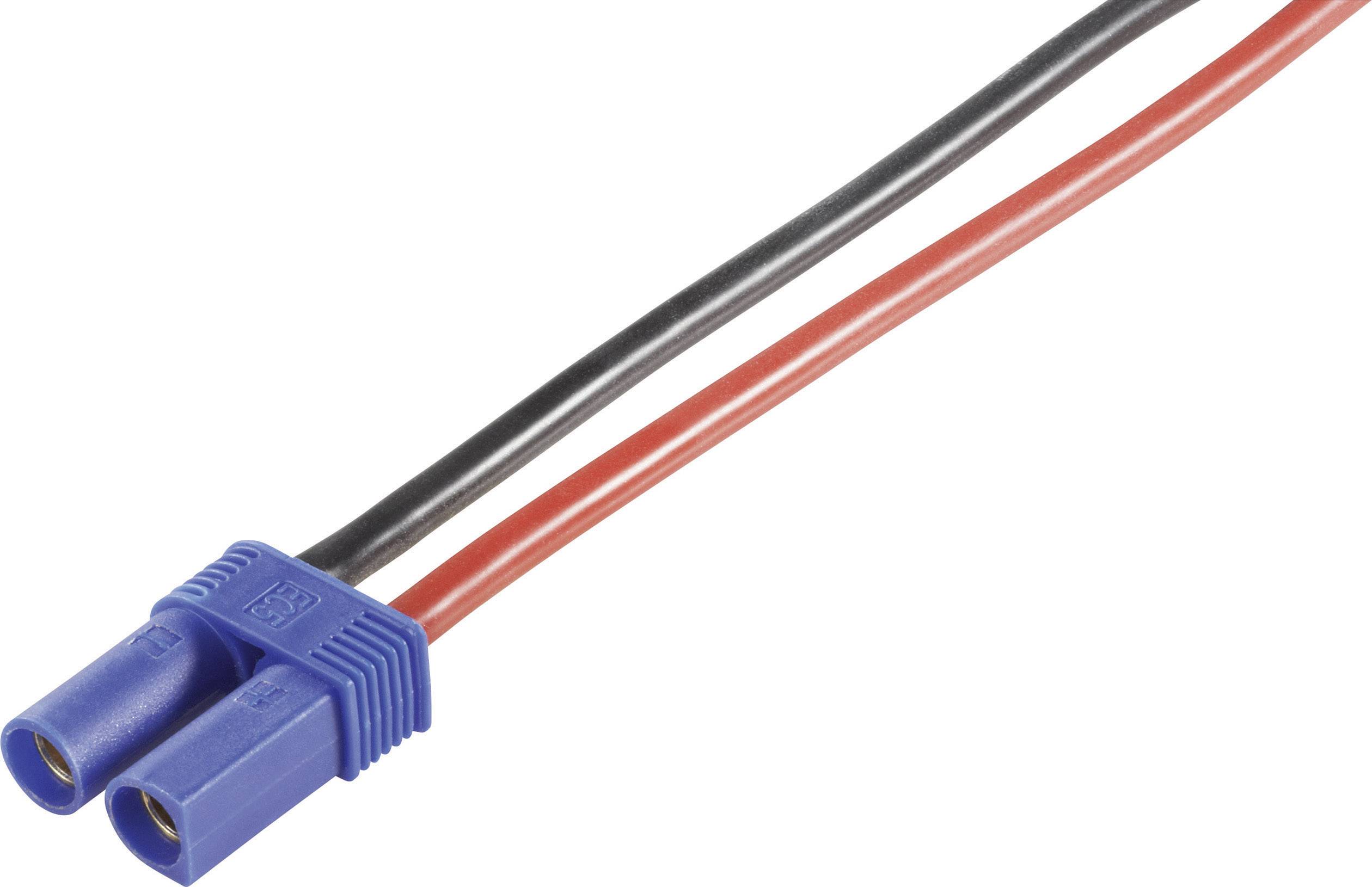 Modelcraft Battery cable [1x EC5 socket - 2x Open cable ends] 30.00 cm 4 mm² 56367