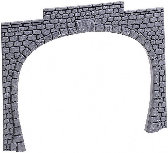 NOCH 34410 N Tunnel portal 2-track Plastic