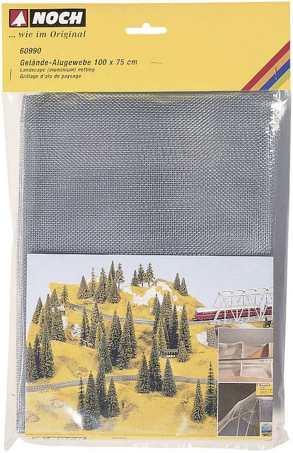 NOCH 60990 Aluminium fabric Aluminium 1 pc(s)