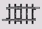 H0 Märklin K (w/o track bed) 2293 Straight track 41.3 mm 10 pc(s)