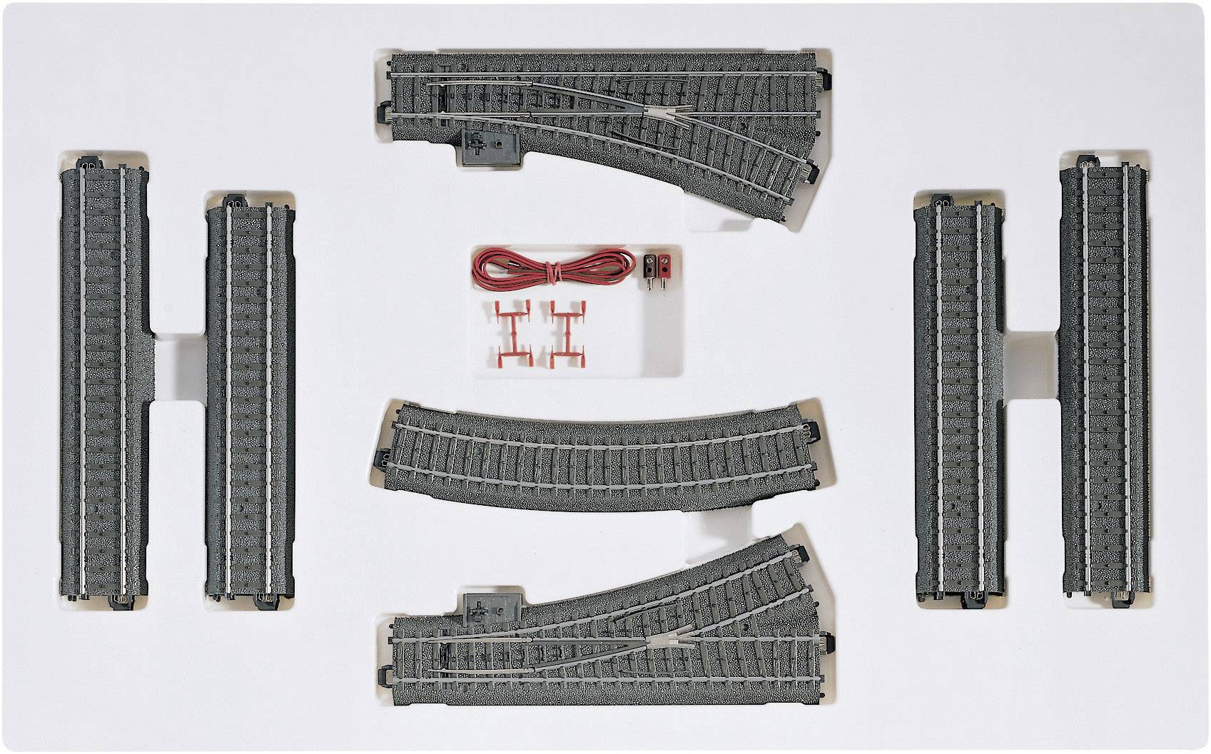 H0 Märklin C (incl. track bed) 24902 Expansion set C2