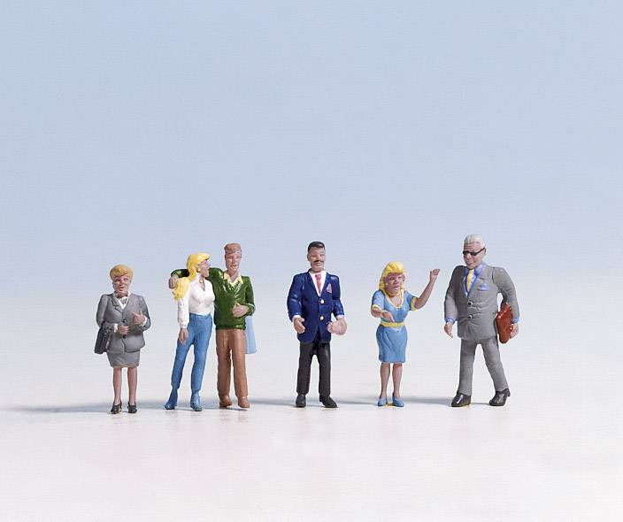 NOCH H0 Family & leisure 15520 Painted, Sitting