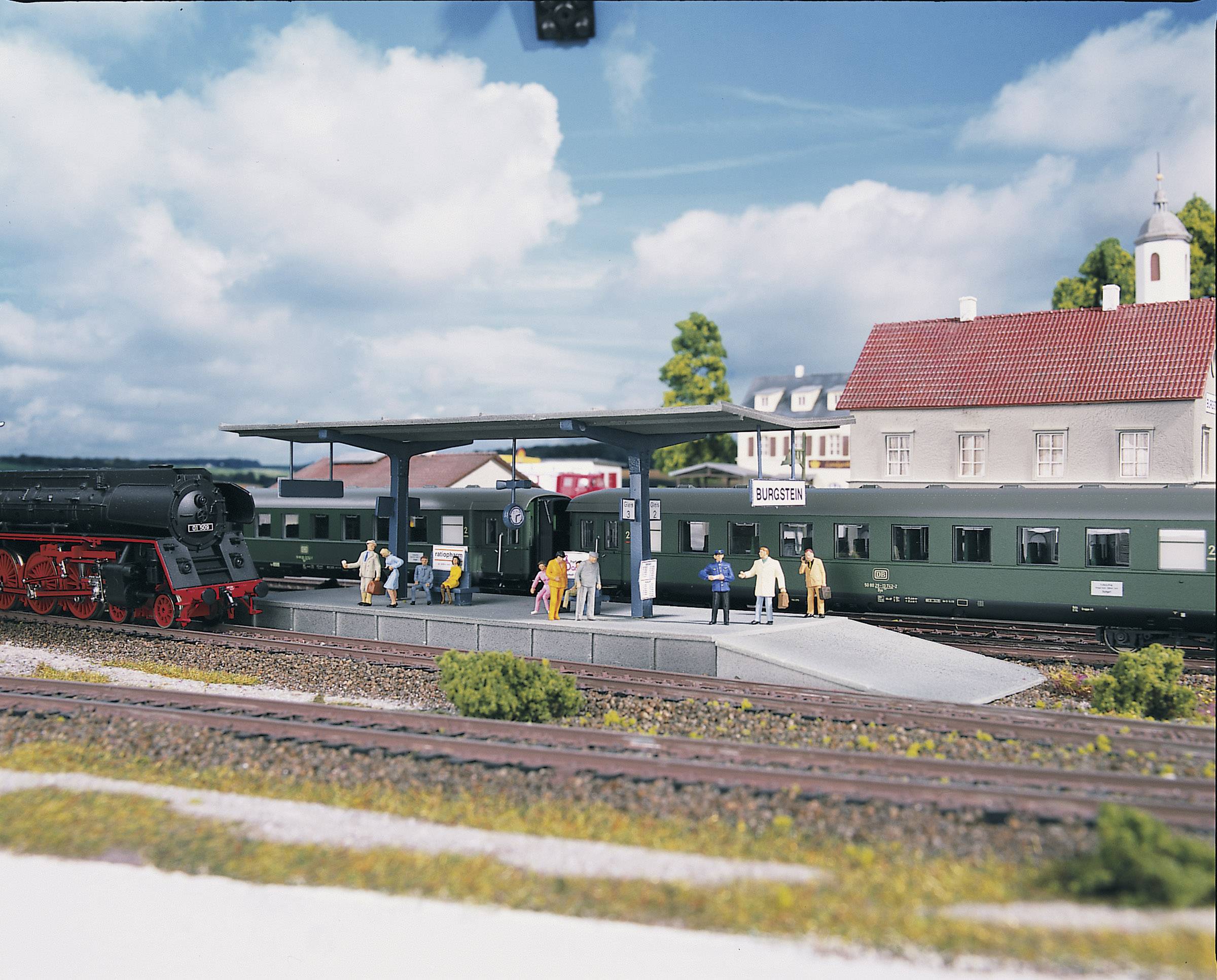 Piko H0 61821 H0 Platform Burgstein