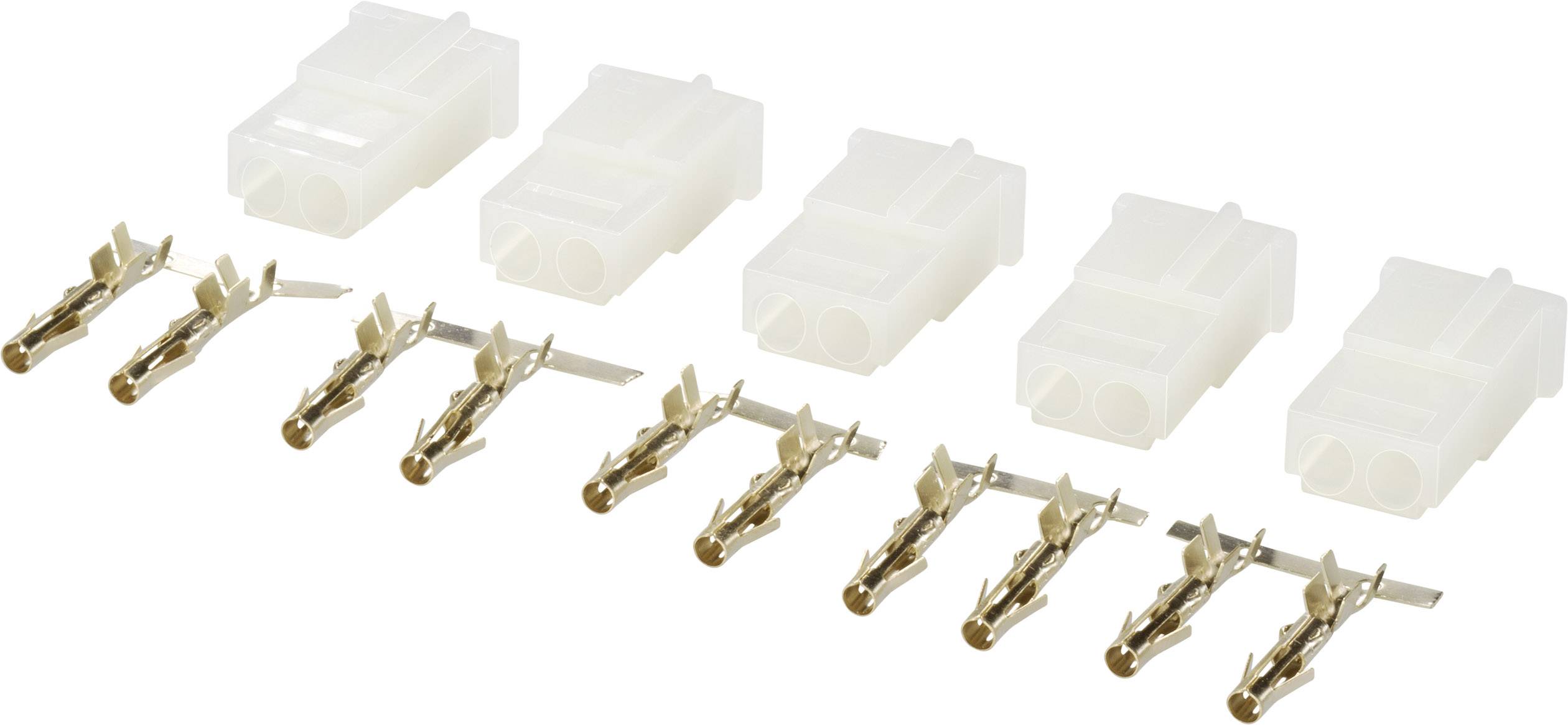 Modelcraft 223992 Battery receptacle AMP Gold-plated 1 Set