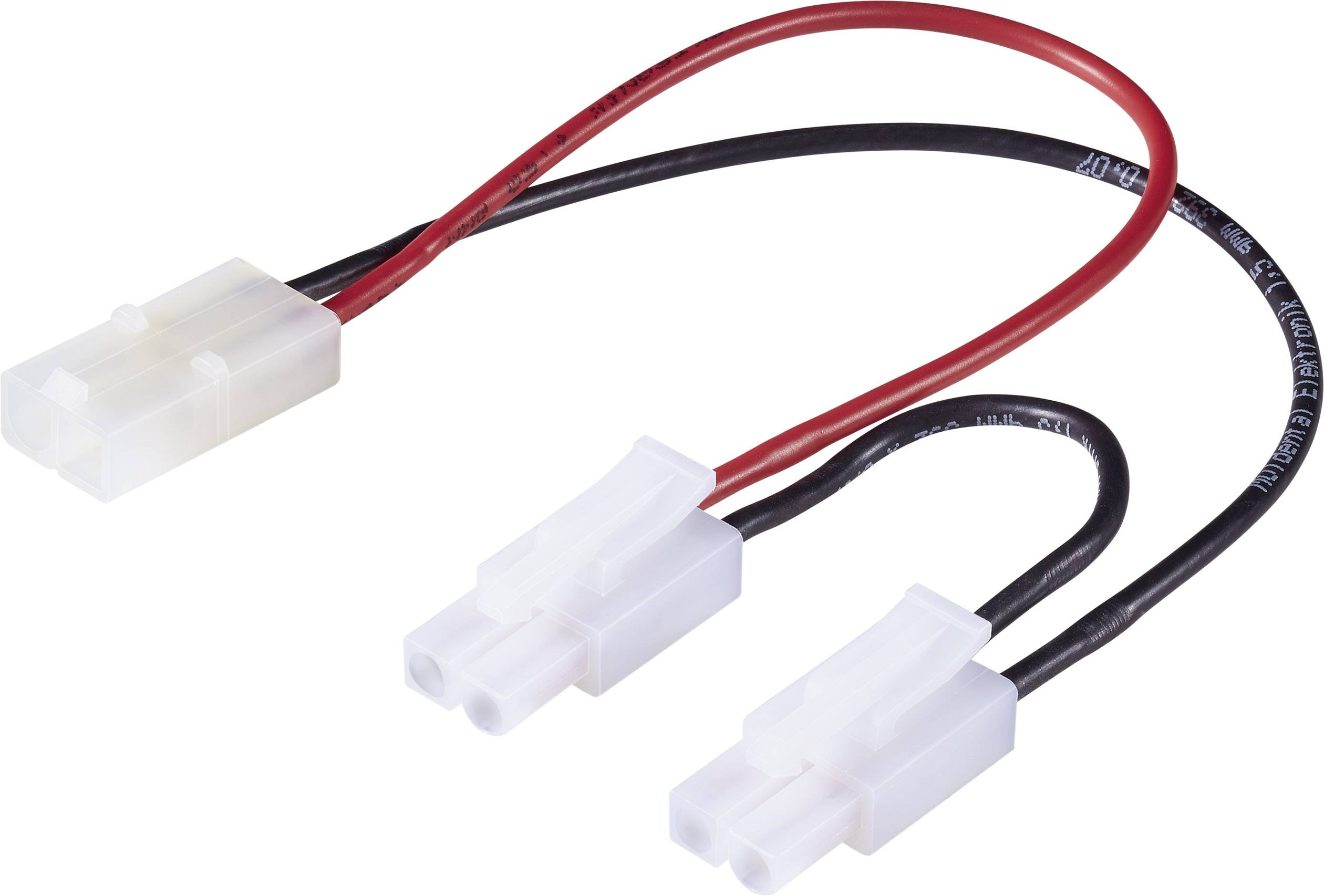 Modelcraft Battery cable (serial) [1x Tamiya plug - 2x Tamiya socket] 10.00 cm 1.5 mm²