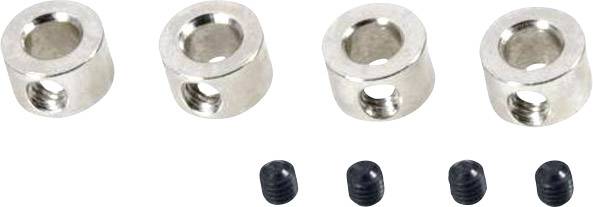 Modelcraft Shaft collar Compatible with (shafts): 4 mm Outside diameter: 8 mm Thickness: 5 mm 10 pc(s)