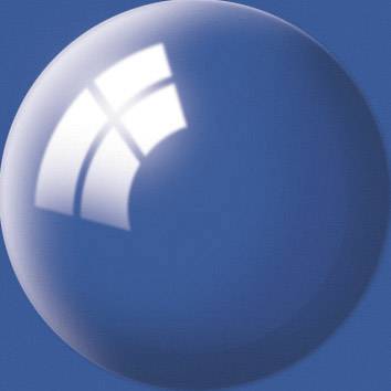 A blue sphere with a white, reflective pattern reminiscent of a stylised window, set against a blue background.