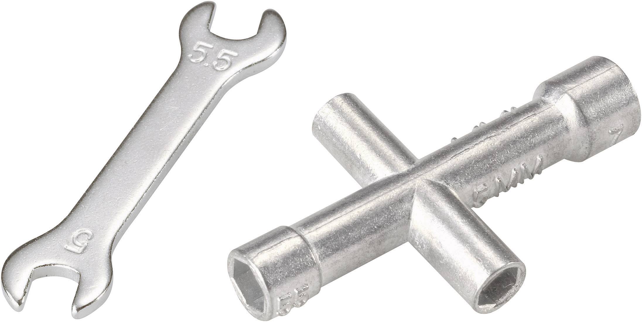 Reely SE285 SE283 Four way wheel nut wrench open-end spanner combo