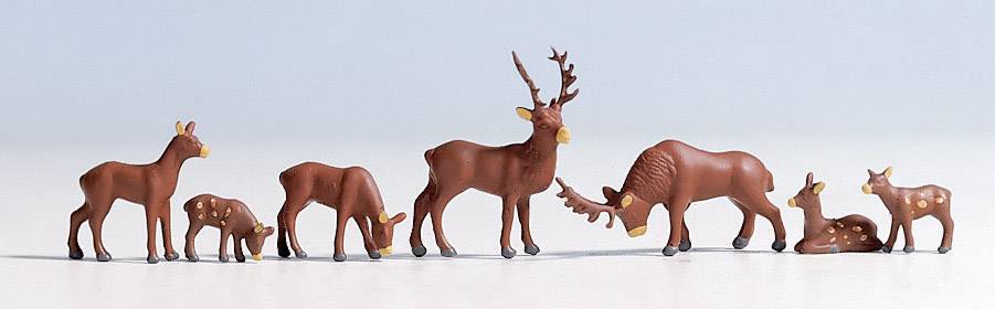 NOCH H0 Deer; Painted, Standing