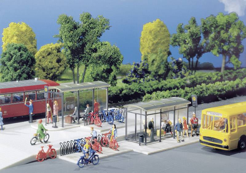 Faller 180553 H0 STOPS CITY 90-COMPACT Assembly kit