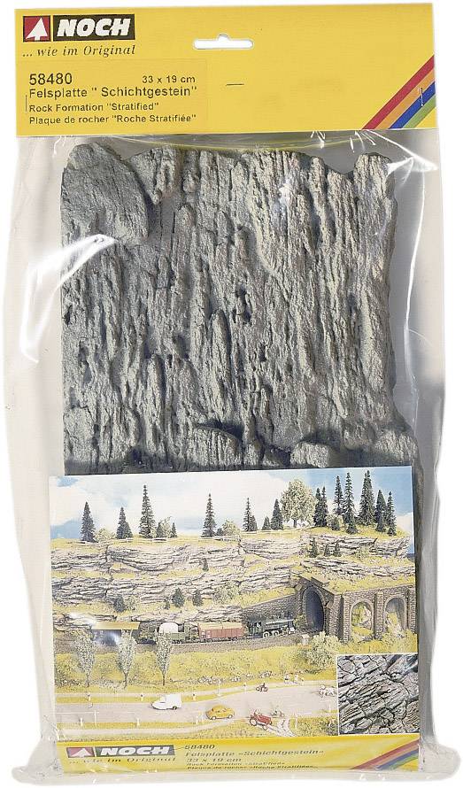Packaging with rock panel for model building, brand 