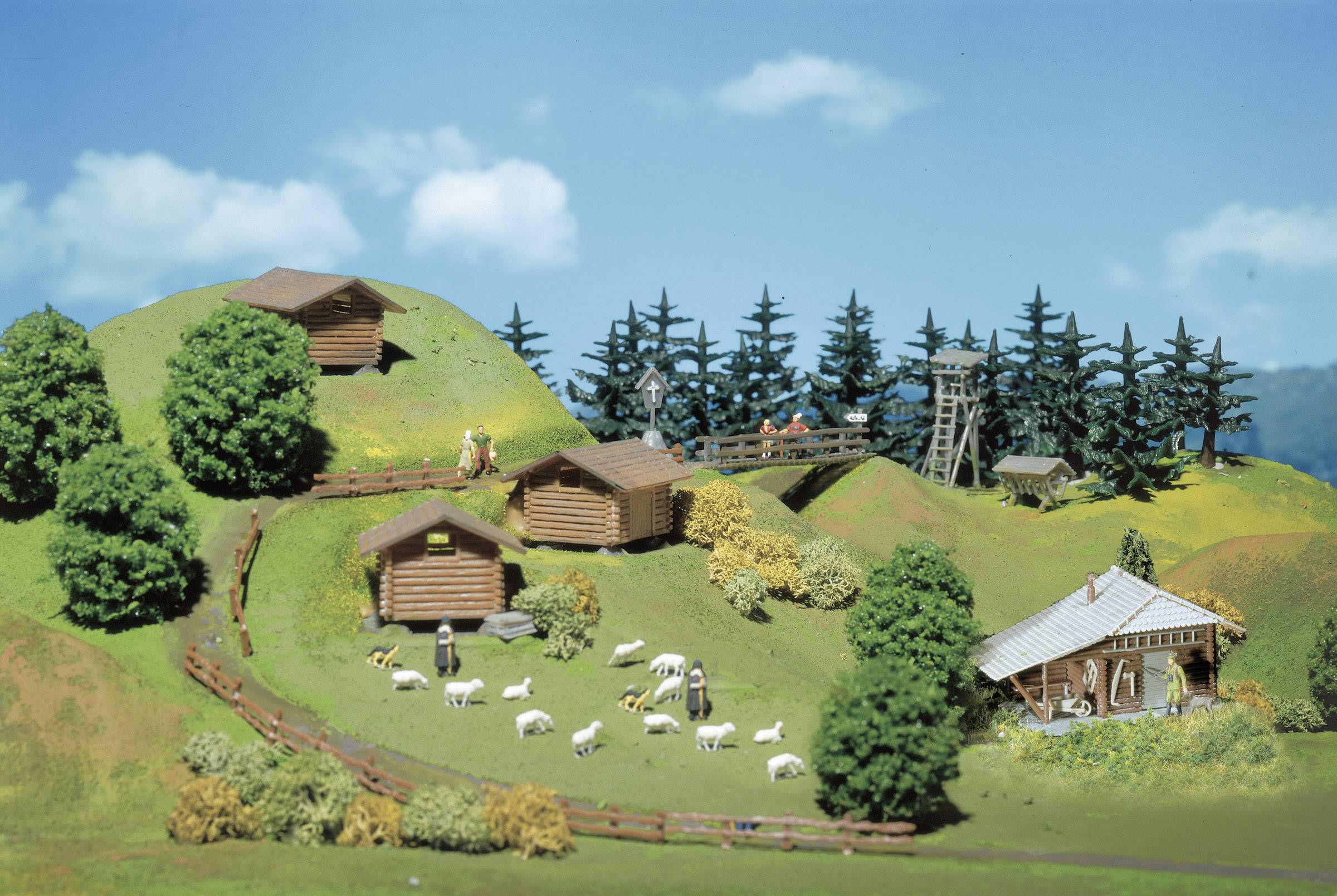 Faller 272532 N Hunting lodge with high seat