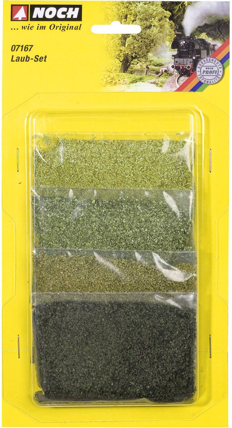 NOCH 07167 Foliage Foliage Olive, Light green, Medium green, Dark green