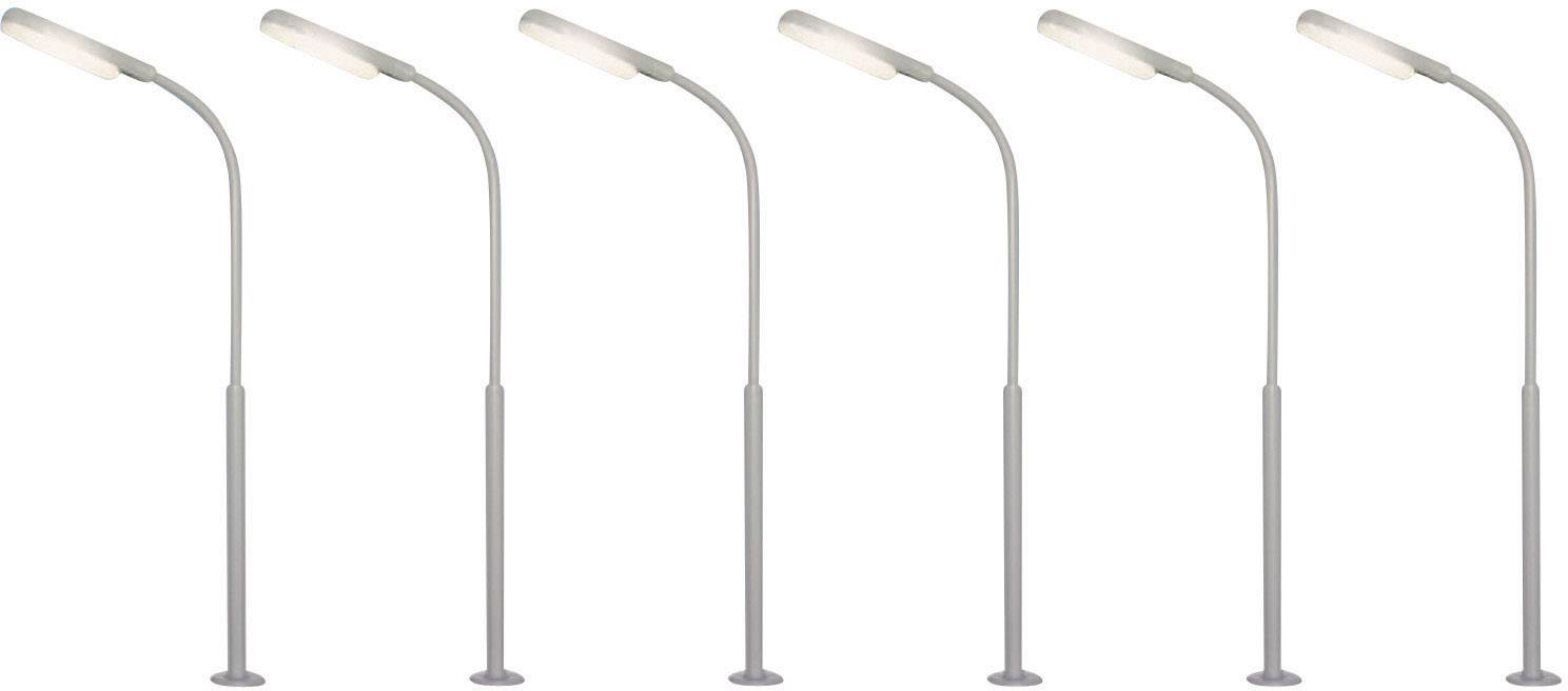 Viessmann Modelltechnik N Whip-type lamp post Single Assembled 64906 1 Set