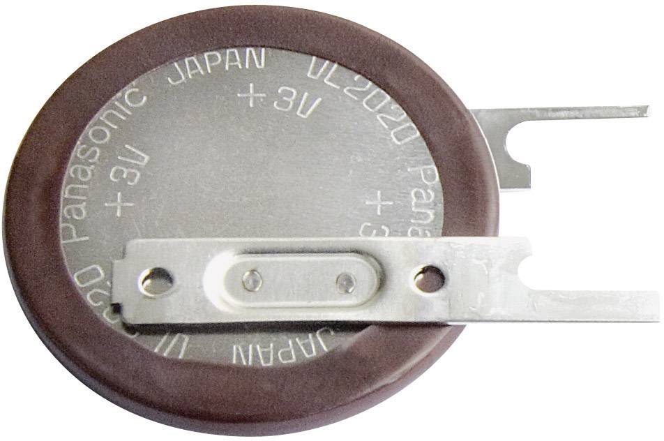 Panasonic VL2020-1VCE Button cell (rechargeable) VL 2020 Lithium 20 mAh 3 V 1 pc(s)