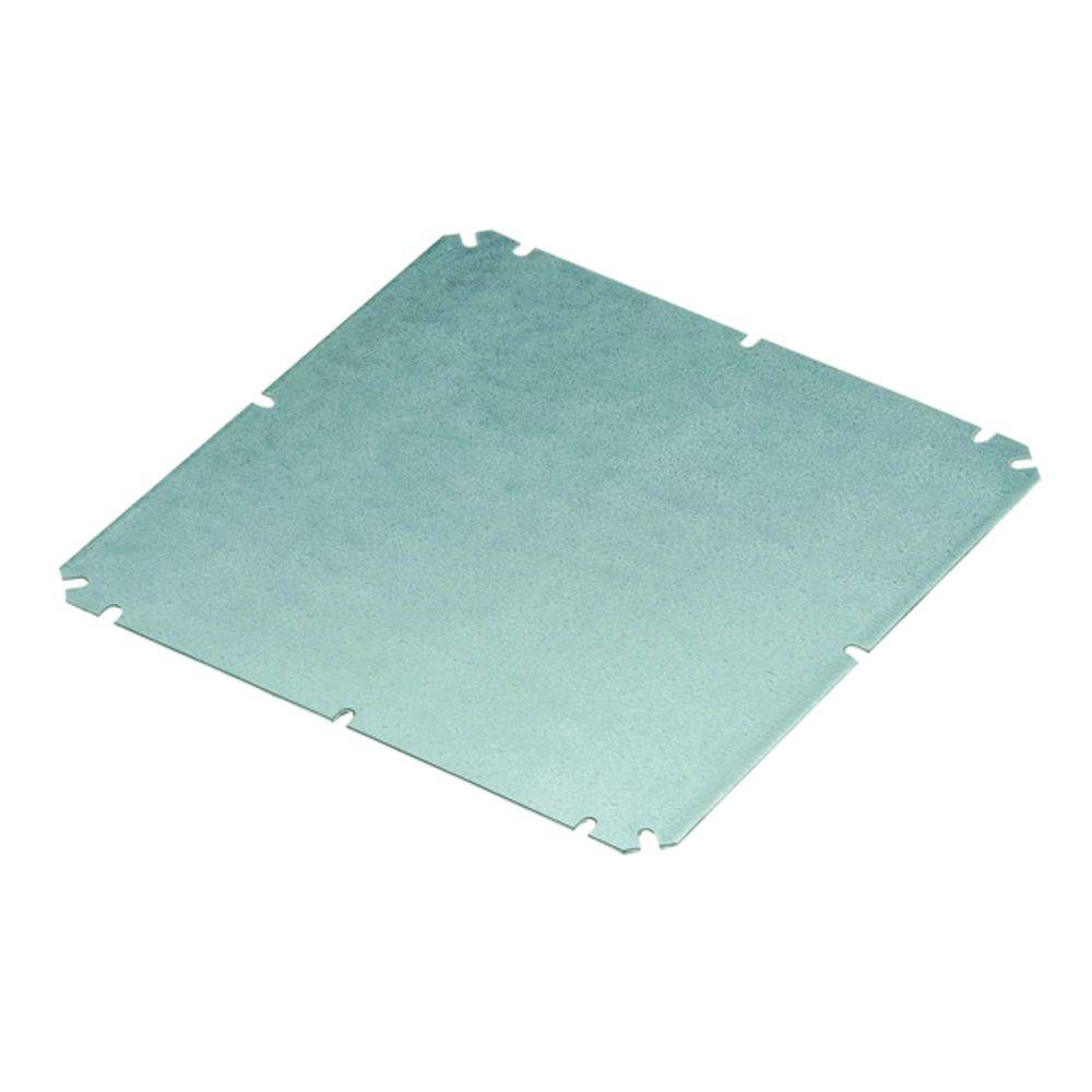 Weidmüller MP FPC 30/30 Mounting plate (L x W) 260 mm x 260 mm Steel plate Silver 1 pc(s)
