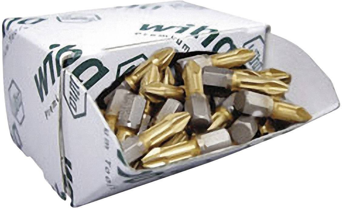 Wiha Bulk 7929 TiN Philips bit PZ 2 Chromium-vanadium steel C 6.3 50 pc(s)