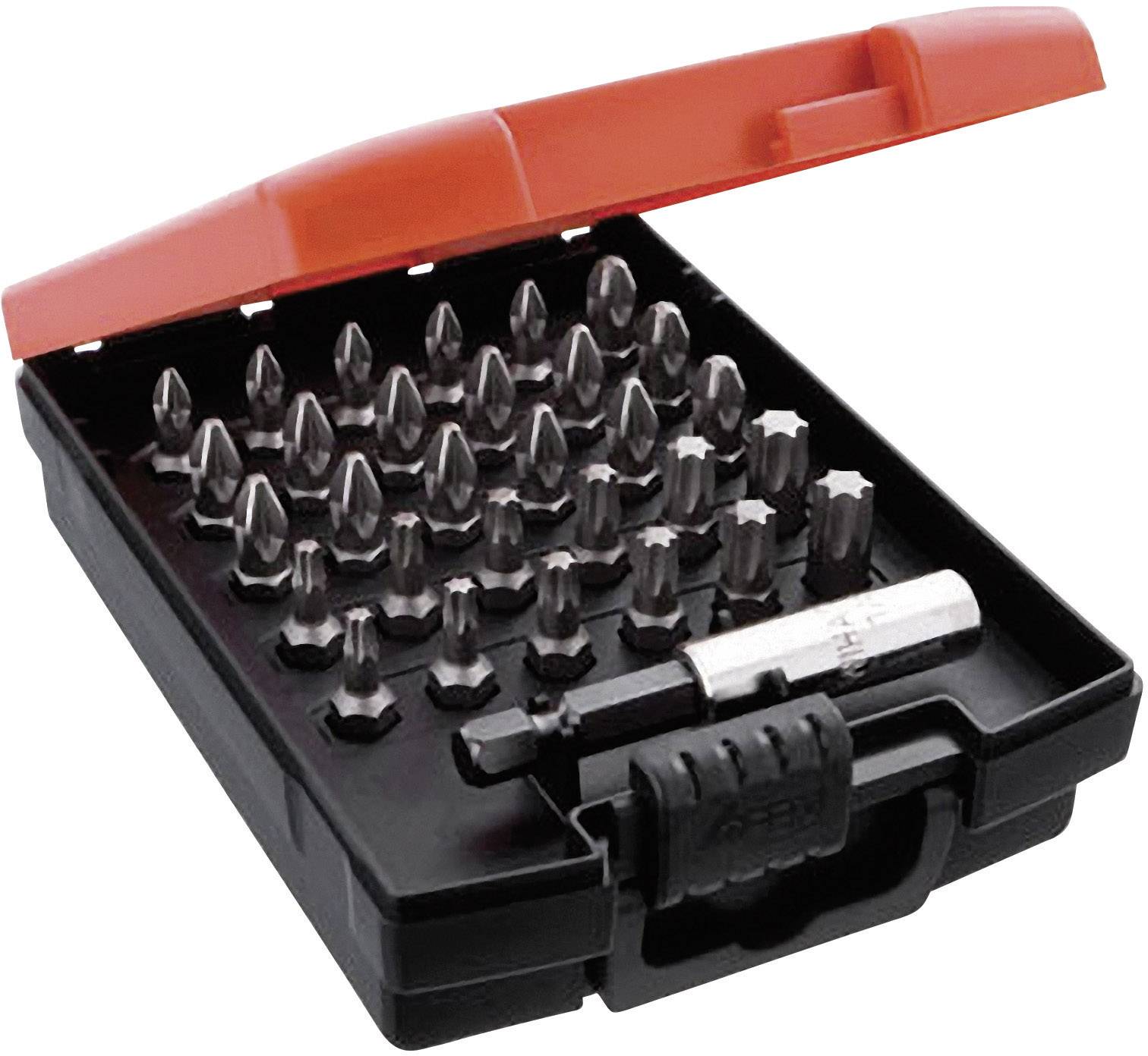 Wiha 36310 Bit set 31-piece Pozidriv, Star socket