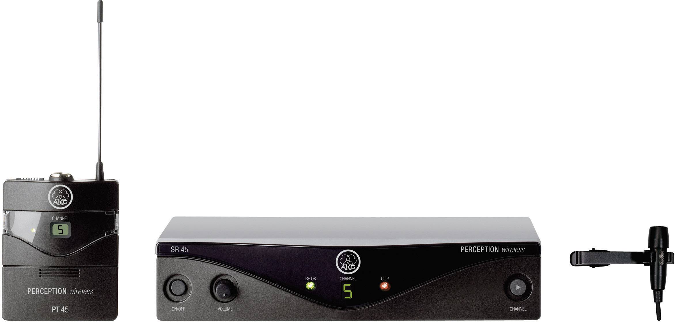 AKG PW45P Clip Wireless microphone set Transfer type (details):Radio Radio