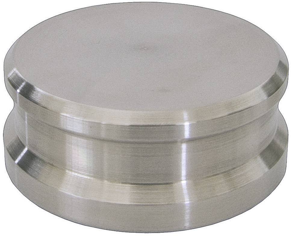 Round metal furniture leg, silver-coloured, with a smooth surface. Ideal for stabilising tables and cabinets.