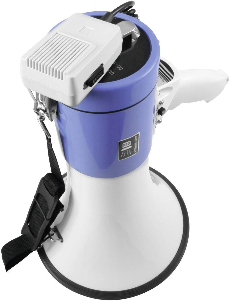 Omnitronic Megaphone + strap, + microphone