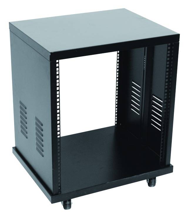 Omnitronic SR-19 19" rack 12 U Steel Incl. casters