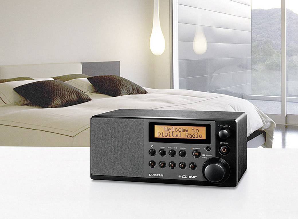 Sangean DDR-31+ Desk radio DAB+, FM AUX Black