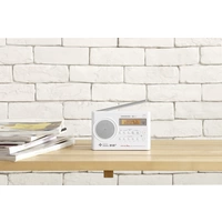 Sangean DPR-69+ Portable radio DAB+, FM Battery charger White Sangean DPR-69+ Portable radio DAB+, FM Battery charger White