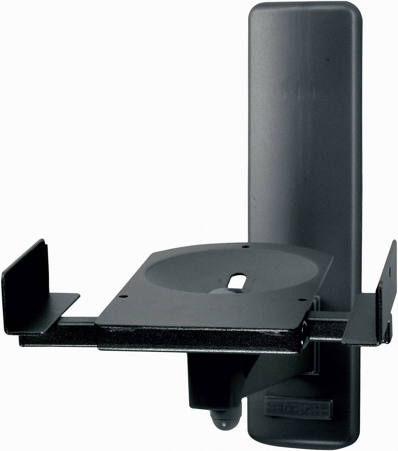 B-Tech BT77 Speaker wall mount Tiltable, Swivelling Distance to wall (max.): 27.3 cm Black 1 Pair
