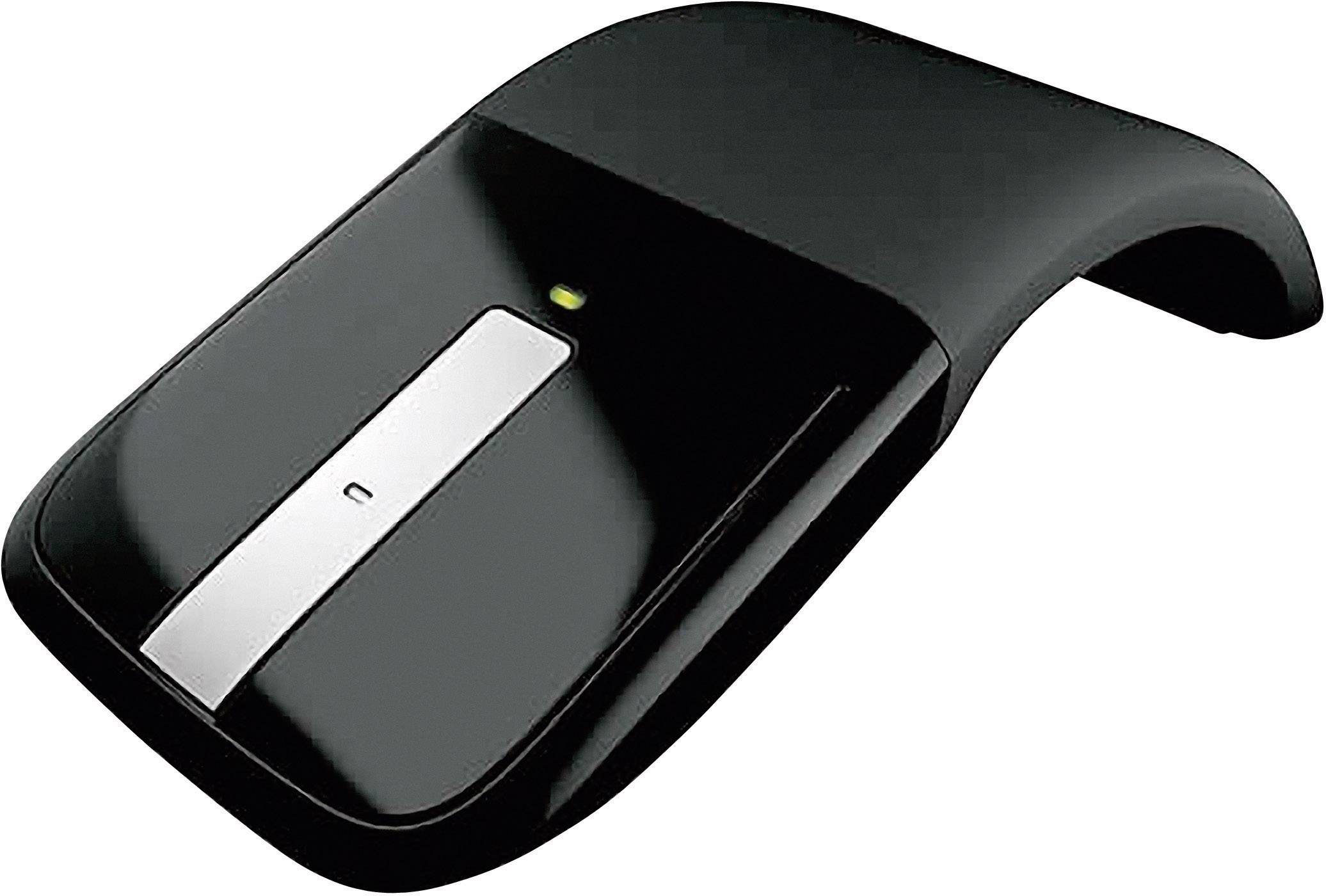 Microsoft Arc Touch Mouse Mouse Radio Optical Black 2 Buttons 2400 dpi Touch surface
