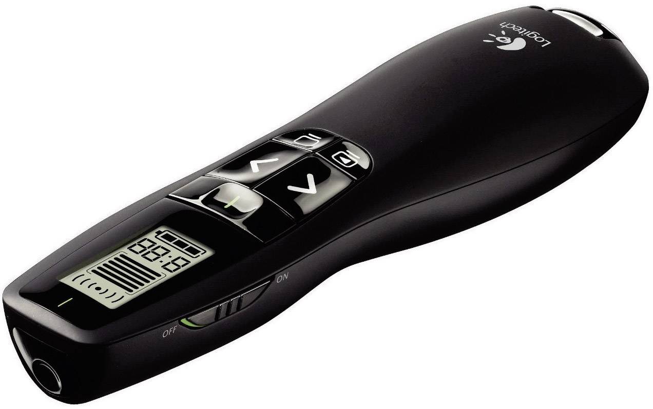 Logitech R700 Presenter incl. laser pointer, built-in display