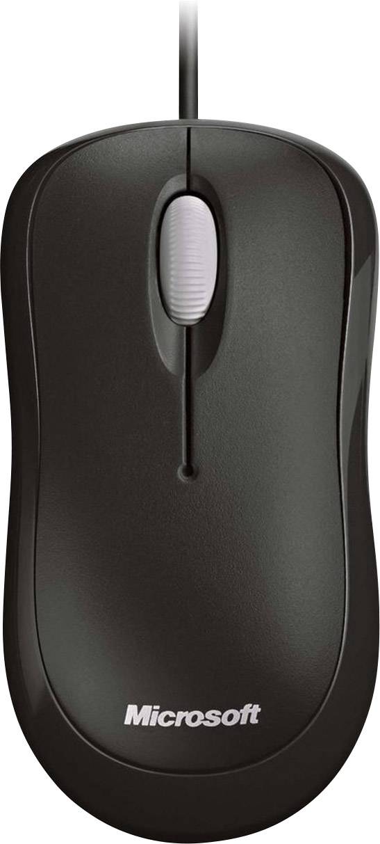 Microsoft Basic Optical Mouse Mouse USB Optical Black 3 Buttons 800 dpi
