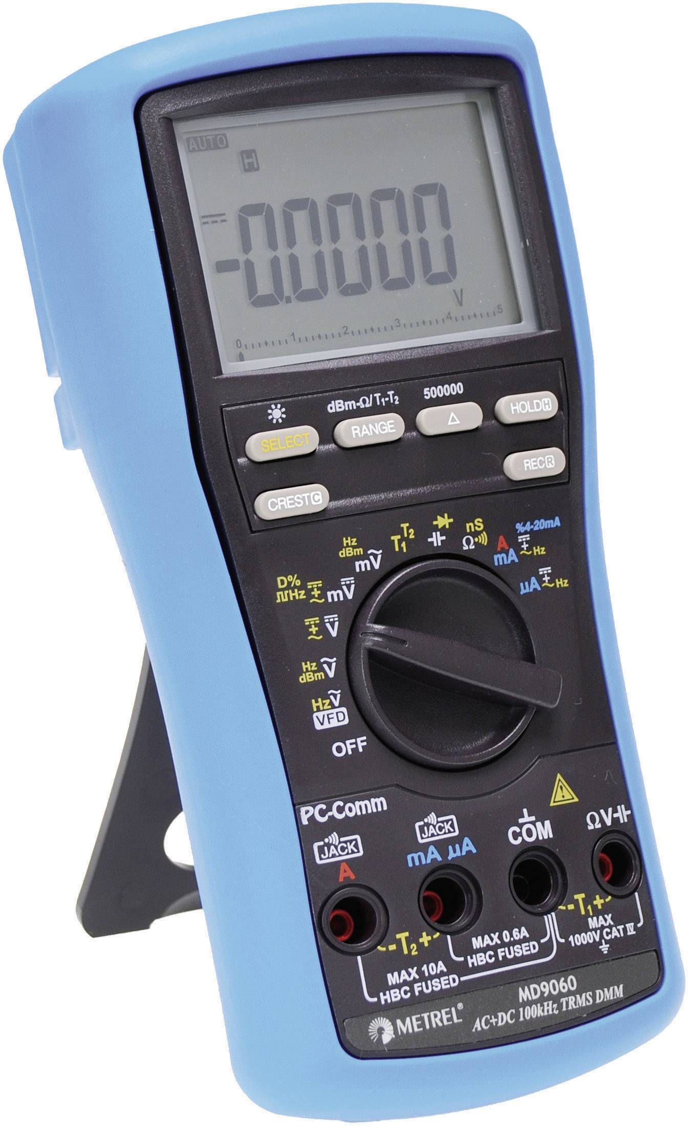 Metrel MD 9060 SN Handheld multimeter Digital CAT IV 1000 V Display (counts): 500000