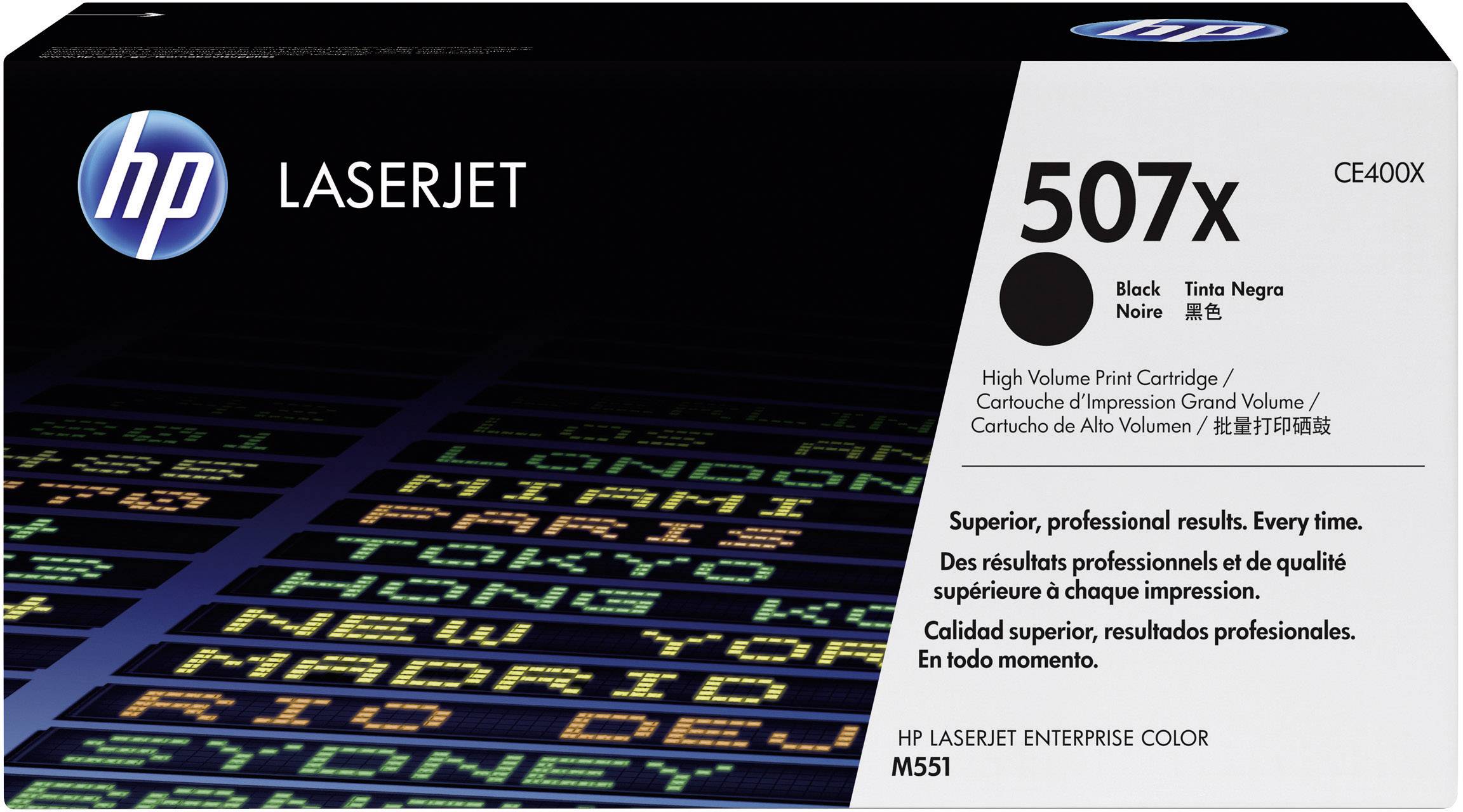 HP Toner 507X Original Black 11000 Sides CE400X