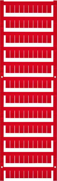 Red plastic wall-mounted rack with multiple compartments for tool or small item storage.