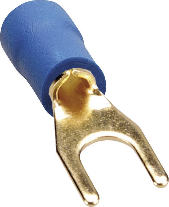 Sinuslive 10324 U terminal Hole Ø=2.5 mm Partially insulated Blue 10 pc(s)