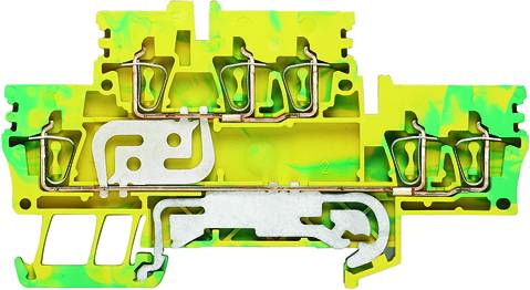 Weidmüller 1924470000 Dual port terminal Pull spring Green-yellow 50 pc(s)