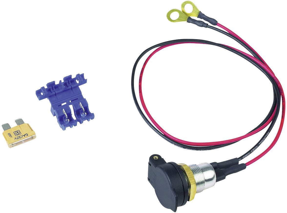 BAAS SD14 12 V DC Car Electrical Outlet Max. load capacity=5 A Compatible with (details) Standardised connector, Universal plug