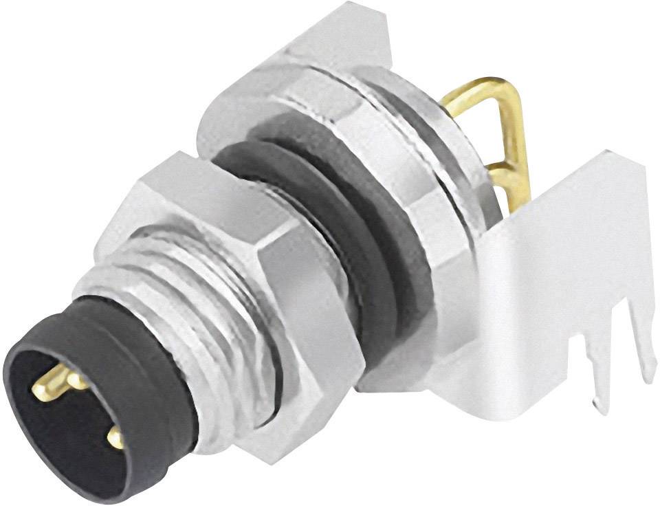 binder 09 3419 82 03 Sensor/actuator built-in connector M8 Plug, right angle No. of pins (RJ): 3 1 pc(s)