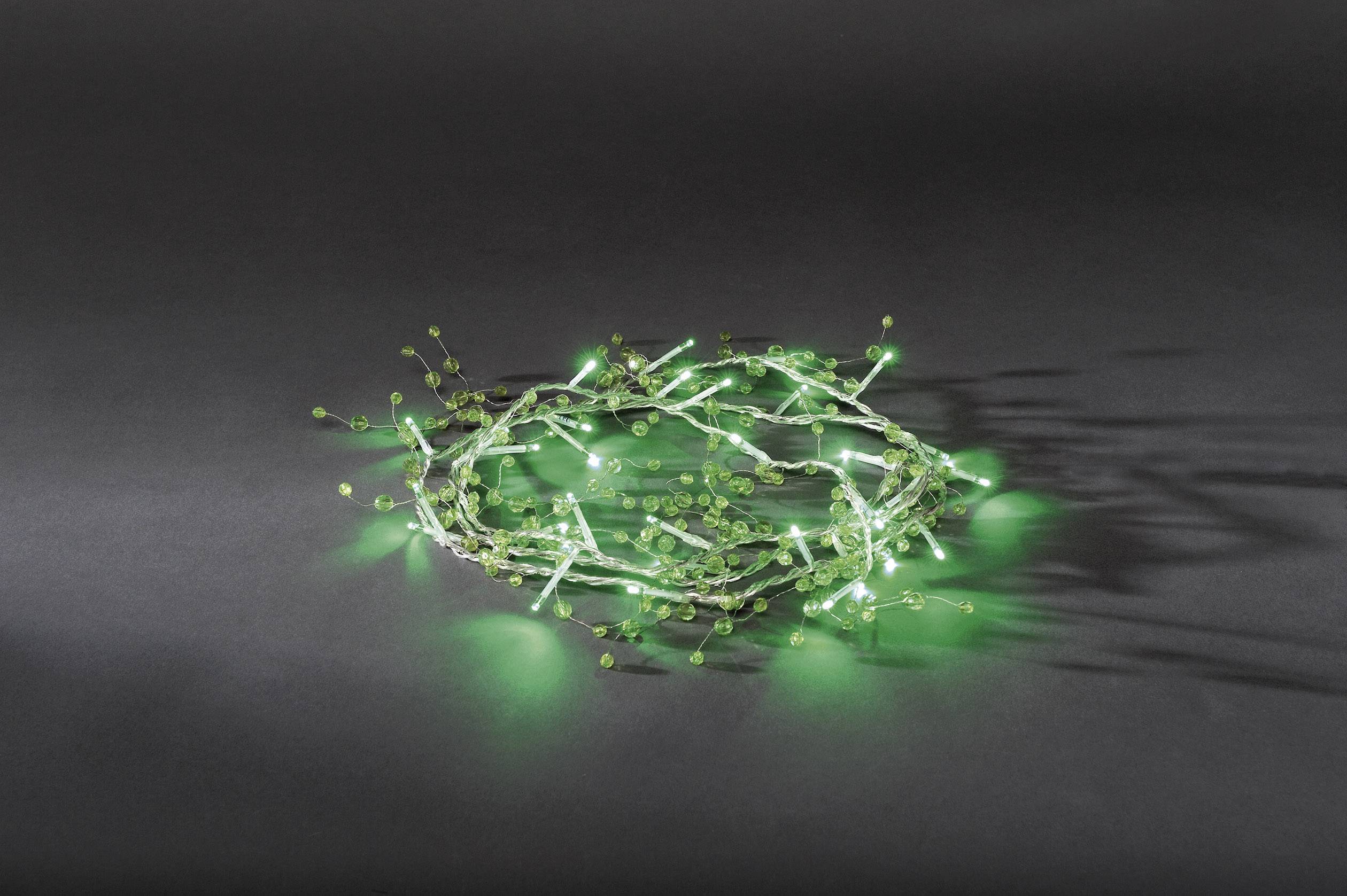 Konstsmide 3172-903 Holiday lights (motif) Pearls Inside No. of bulbs 32 LED (monochrome) Green