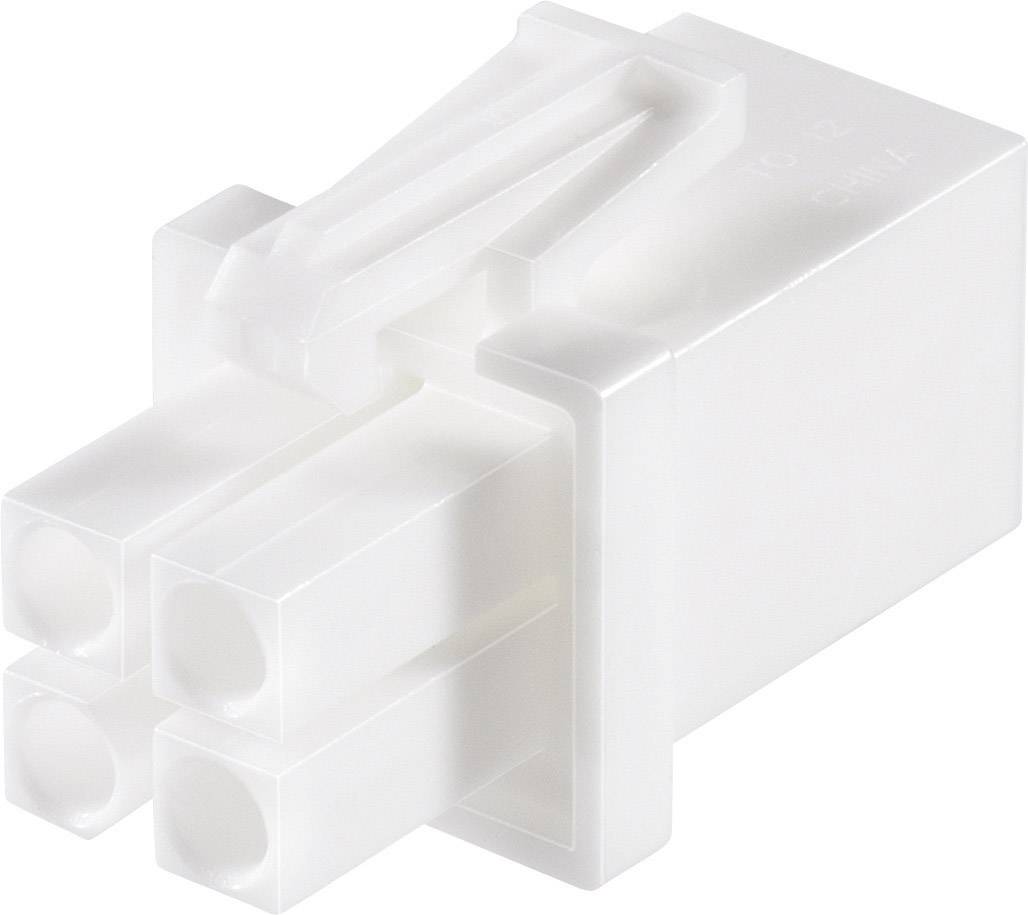 TE Connectivity Pin enclosure - cable Universal-MATE-N-LOK Total number of pins 6 Contact spacing: 4.14 mm 794895-1