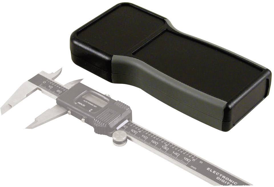 Hammond Electronics 1553TTBK Hand-held casing 28 x 80 x 165 Acrylonitrile butadiene styrene Black 1 pc(s)