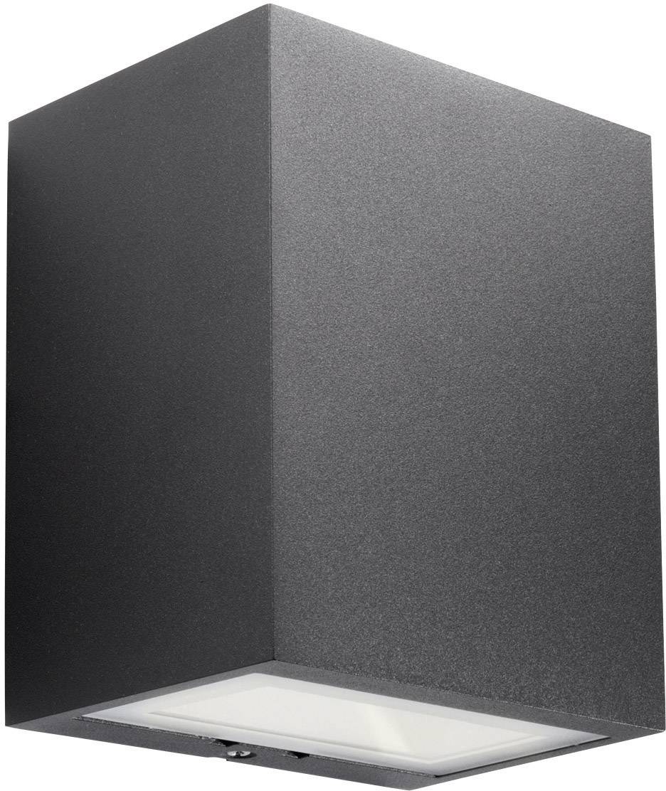 Philips Lighting Ledino 17209/30/16 LED outdoor wall light LED (monochrome) Built-in LED 3 W Black