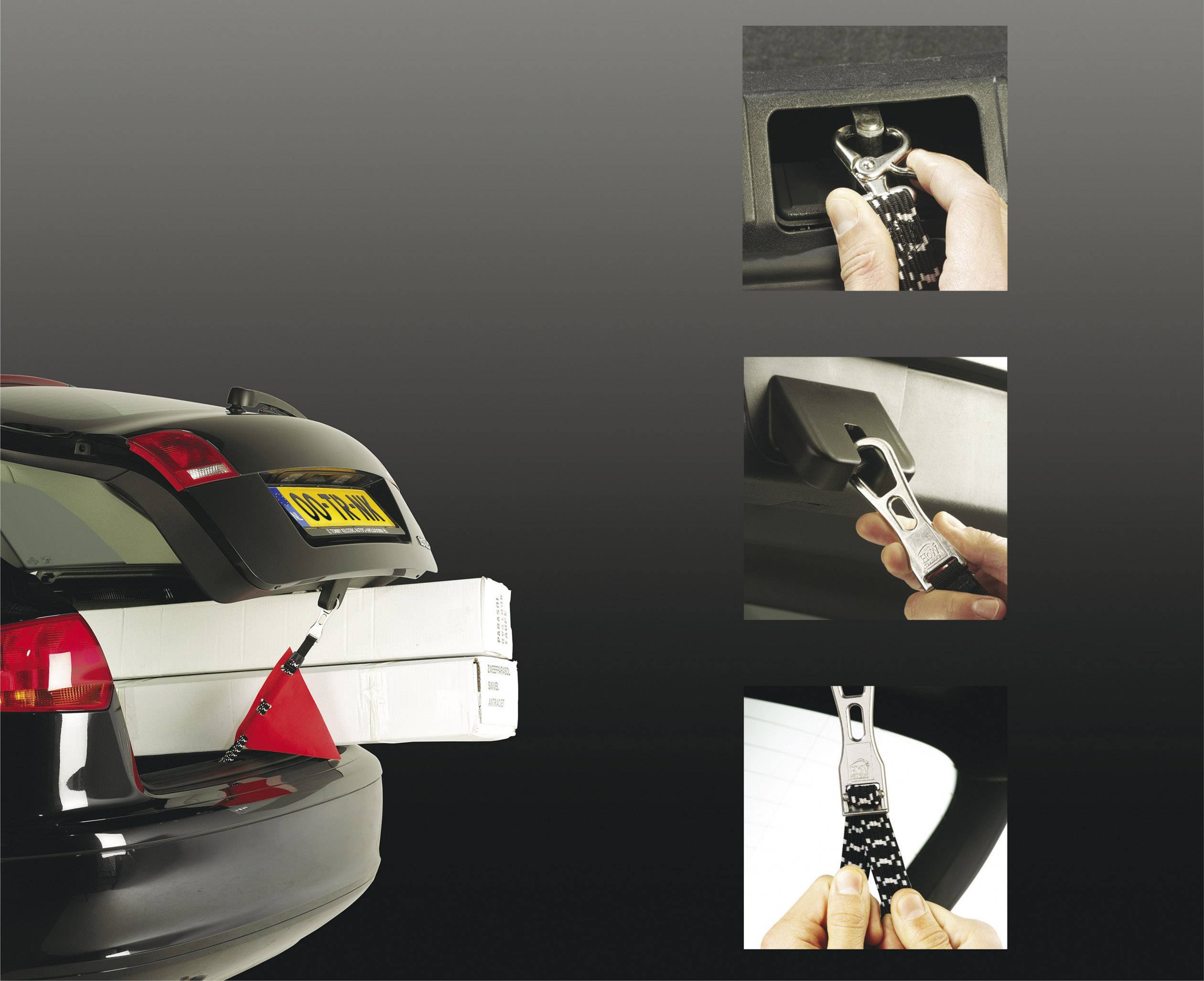 SecoRüt 95010 95010 Tailgate fastener Elastic, stretchy, Incl. carabiner