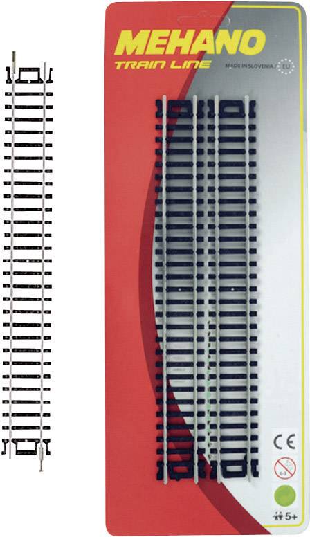 Mehano 30851 H0 set of 4 straight track