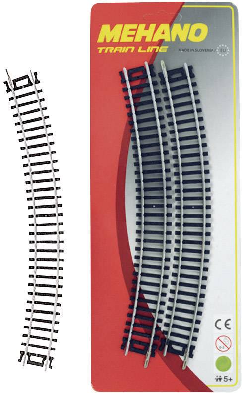 Mehano 30849 H0 set of 4 bent track