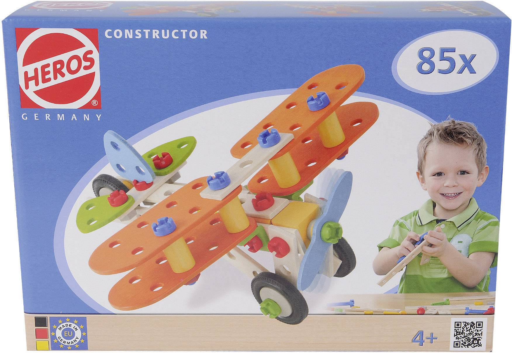 Heros Kit Constructor No. of parts: 85 No. of models: 4 Age category: 4 years and over
